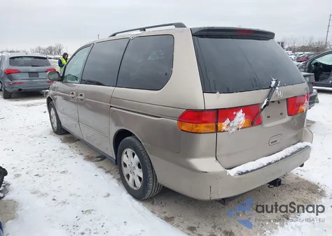 2004 Honda Odyssey Ex-L из США, поврежденный, VIN 5FNRL189X4B037068